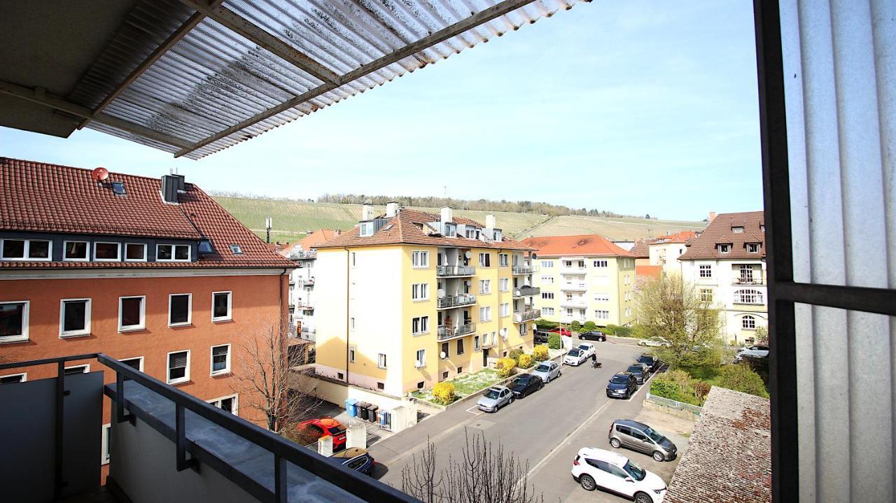 Grosszuegige Stadtwohnung - Garage, Balkon 뷔르츠부르크 외부 사진